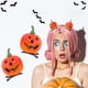 thumbnail image 2 of Pinza para el pelo de calabaza divertida para Halloween, tocado con cara sonriente, pinza para el pelo de calabaza, accesorio decorativo para el pelo de fiesta, 2 of 6