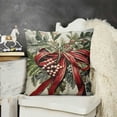 thumbnail image 2 of SHANXI Merry Christmas Throw Pillow Covers, Decoration for Sofa Couch 12x12in, 2 of 5