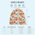 thumbnail image 6 of Honeii Flowers And Birds Watercolor or Baby Beanie 0-6 Months 6-12-24 Months Kids Winter Hat,Toddler Beanies Baby Girl Boy Hat Warm Cap for Baby, Infant, Toddler-Small, 6 of 6