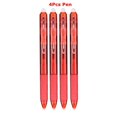 thumbnail image 1 of 0.7mm Magic Erasable Pen Press Gel Pen Set 8 Colors Erasable Refill Rod Gel Ink Stationery Retractable Pens Washable Handle Rod Red-4pen, 1 of 6