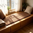 thumbnail image 4 of Linen Look Long Seat Pad - Woven Bench Cushion for Living Room Sofa, Window Sill, Hallway Stool, and Home Sitting Surfaces Protection, 4 of 4