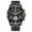 black, variant on GZFCMY PEAK Skeleton Automatic Self-Winding Mechanical Movement Men Wrist Watch Business Stainless Steel Mineral Glass Mirror Waterproof Clock Man Luminous Moon Phase