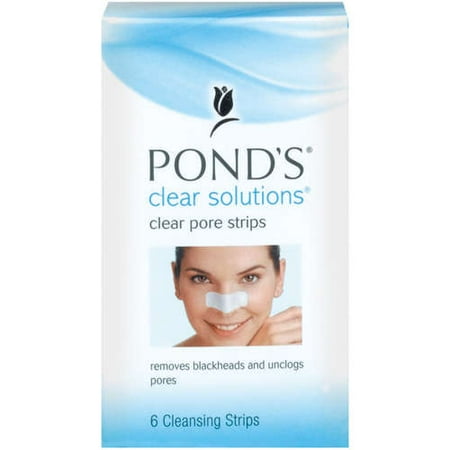 Pond's: Clear Solutions For The Nose Clear Pore Strips, 6 ct