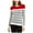 Red/Black, variant on MAISON JULES Womens Red Striped Long Sleeve Jewel Neck Sweater Juniors Size: XS