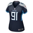thumbnail image 2 of Women's Nike Keondre Coburn Navy Tennessee Titans Alternate Game Jersey, 2 of 7