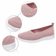 thumbnail image 5 of Sngxgn Women's Shoes Comfy Fashion Slip on Work Flats Casual Walking Shoes(Pink,40), 5 of 8