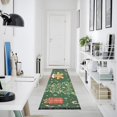 thumbnail image 4 of Yayeee Runner Rug for Bedroom 2'x6' Machine Washable Hallway Non Slip Mat, Christmas Tree, 4 of 8
