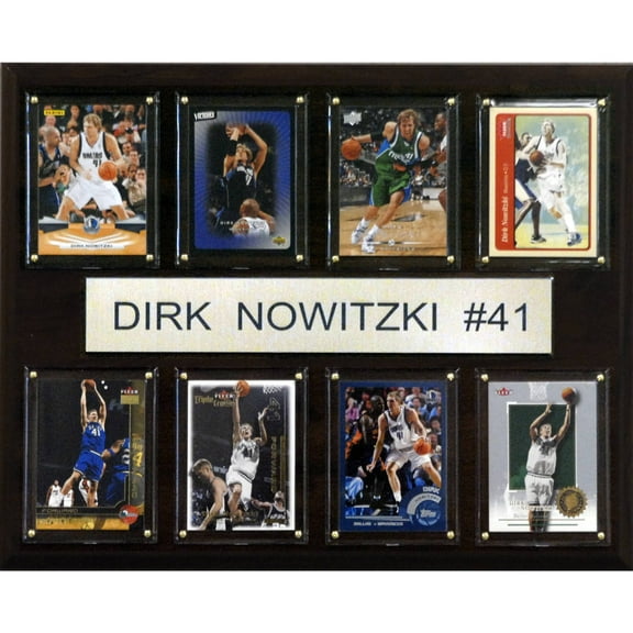 Dirk Nowitzki Dallas Mavericks 12'' x 15'' Plaque