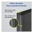 thumbnail image 2 of Avery Durable View Binder with Durahinge and Ezd Rings, 3 Rings, 3" Capacity, 11" x 8.5", Black, (9700), 2 of 9
