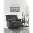 thumbnail image 4 of Signature Design by Ashley Burkner Dark Gray Power Recliner, 4 of 15
