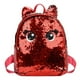 thumbnail image 3 of Bolsa Cute Eyes Print Mochilas pequeñas Mujeres Lentejuelas Hombro Mochilas escolares (Rojo) Likrtyny Para Estrenar, 3 of 8
