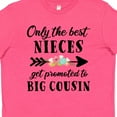 thumbnail image 4 of Inktastic Only the Best Nieces Get Promoted to Big Cousin Youth T-Shirt, 4 of 5