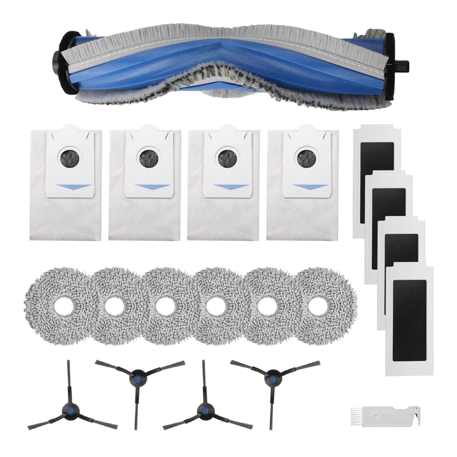 For Ecovacs T30S/ T30S Pro robot Vacuum Cleaner Side Brush Filter Mop Cloth