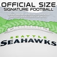 thumbnail image 4 of Autógrafo de Football Franklin Sports NFL Seattle Seahawks, 4 of 8
