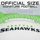 thumbnail image 4 of Autógrafo de Football Franklin Sports NFL Seattle Seahawks, 4 of 8