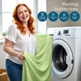 thumbnail image 6 of 21-Inch DropTwin XXL Size 39" x 84" Sage Solid Bed Skirt Split Corner Pleated Style Easy Fit Easy Care 100% Egyptian Cotton 500 Thread Count, 6 of 6