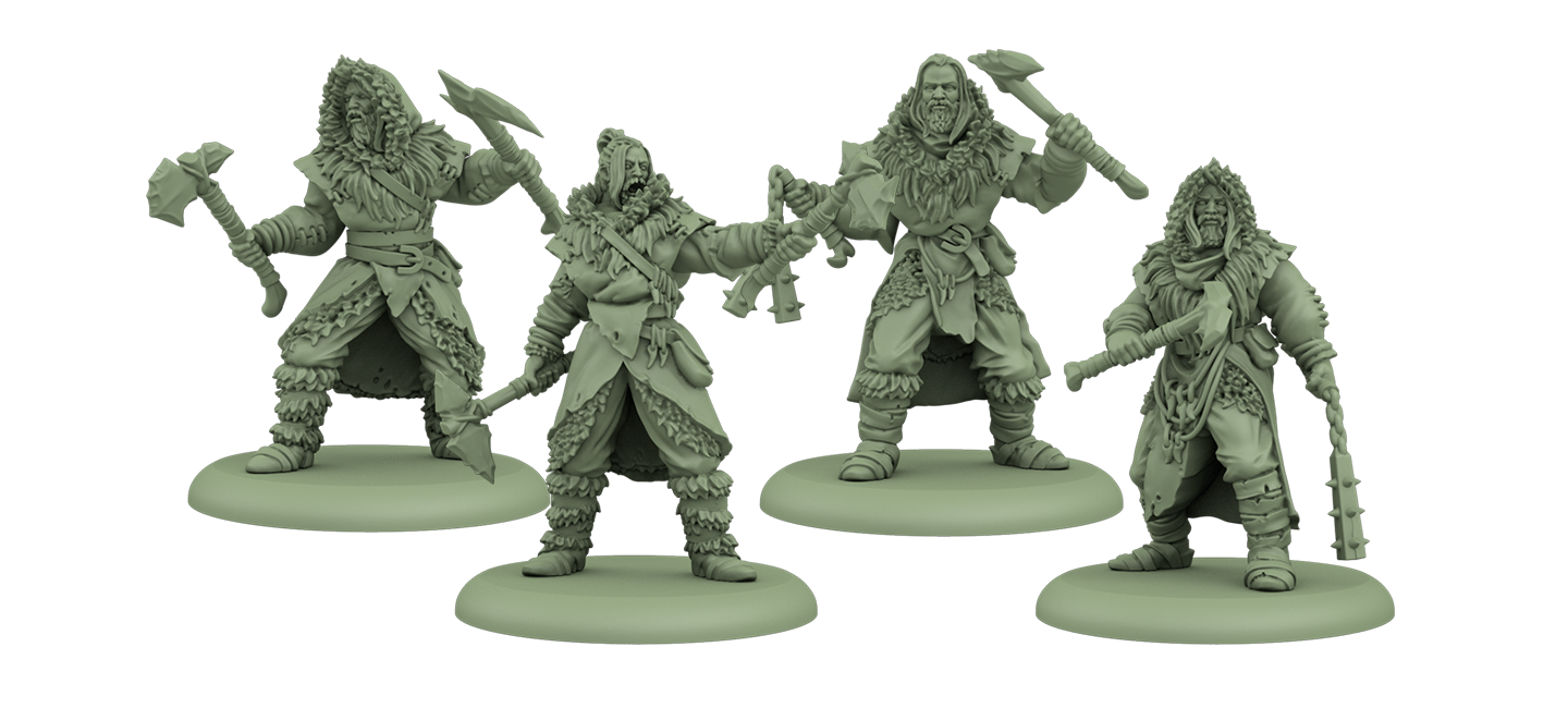 A Song of Ice and Fire: Tabletop Miniatures Game Free Folk Raiders Unit Box, by CMON - image 5 of 7