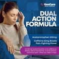 thumbnail image 6 of GenCare Tension Headache Relief Acetaminophen 500mg & Caffeine 65mg, 200 Caplets, 6 of 8