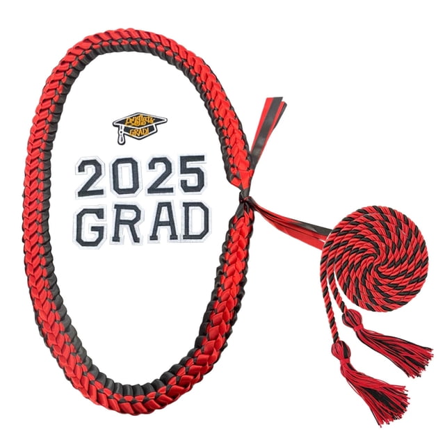 Vrorvz Handmade Graduation Gift Set with Ribbons and Honor Rope for Ceremonies and Awards Includes Chest Flower and Bag Lightweight Wrinkle Resistant Easy to Wear and Versatile