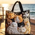 thumbnail image 4 of Bolso tote acolchado para mujer | Bolso de hombro estilo hobo vintage | Bolso de compras de gran capacidad | Bolso plegable suave para ir al trabajo, viajar y uso diario, 4 of 8