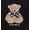 Black Soot, variant on Wonder Nation Toddler Girls' Sweatshirt Dress with Tulle Skirt, Sizes 12M-5T