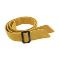 thumbnail image 2 of Abrigo de lana para mujer, cinturón de cintura, cinturón ancho elegante para abrigo de lana para calle comercial Amarillo, 2 of 8