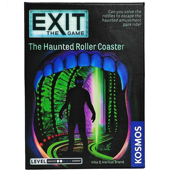 Exit: The Haunted Roller coaster English family game escape room