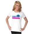 thumbnail image 4 of Vaporwave Aesthetic NASA Worm Logo Women's Plus Size Shirt Brisco Brands 3X, 4 of 5