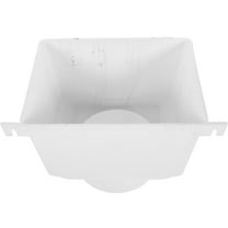 WHAMVOX  Rain Collection Barrel Downspout Gutter Filter Drain Extension Pipe Drainage White