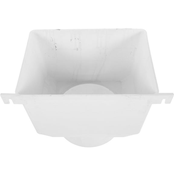 WHAMVOX  Rain Collection Barrel Downspout Gutter Filter Drain Extension Pipe Drainage White