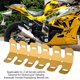 thumbnail image 5 of Para cubierta protectora de motocicleta, para tubo de escape de motocicleta, cubierta protectora de tubo de escape de motocicleta, campana de escape modificada, construcción robusta, 5 of 9