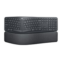 Logitech ERGO Series K860 Wireless Ergonomic Keyboard - Split Keyboard, Wrist Rest - Graphite