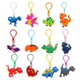 thumbnail image 4 of Llavero de dinosaurio europeo y americano, pequeños obsequios para fiestas, artesanías de PVC, colgante de coche, joyería, juguetes de dinosaurios, 4 of 6