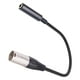 thumbnail image 4 of Cable adaptador de 1/4 de pulgada a XLR macho TRS a XLR, Cable XLR hembra a 1/4 TRS, Cable equilibrado, Cable de micrófono para consola mezcladora,, 4 of 7