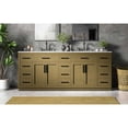 thumbnail image 2 of Elegant Kitchen and Bath Alden 84 inch Double Bathroom Vanity in Chestnut Brown, 2 of 10
