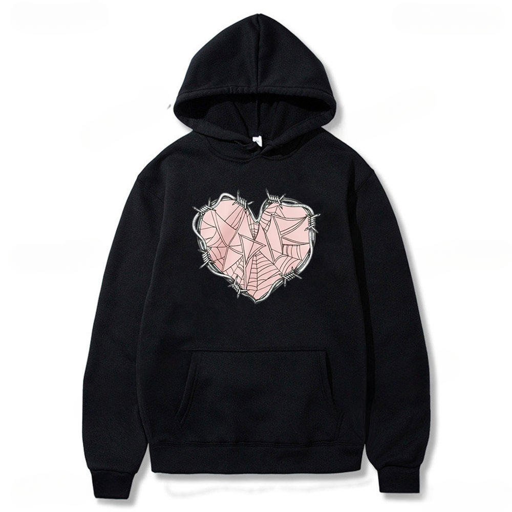 Aelfric Eden Embroidery Duck Hoodie – Oversized Pullover Sweatshirt, Unisex Y2K Streetwear