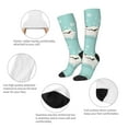 thumbnail image 6 of Balery French Bulldog Taking A Bath Fun Novelty Socks Men'S Women'S Crew Socks Funny Crazy Novelty Socks Quirky And Cool Socks, 6 of 9
