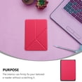 thumbnail image 2 of 1Pcs E-Reader Cover with Auto Wake Feature in Rosy Color for Travel 11.7X6.3X0.5in, 2 of 8