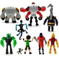 9pc Figures Based on Ben 10 Action Figures Ben Tennyson, Four Arms