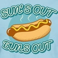 thumbnail image 3 of CafePress - Sun's Out Buns Out Women's Light T Shirt - Women's Classic T-Shirt, 3 of 4