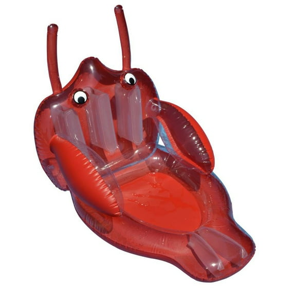 Swimline 90405 Inflatable Rideable Lobster Pool Floating Water Lounger