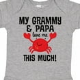 thumbnail image 4 of Inktastic Grammy and Papa Love Me Boys or Girls Baby Bodysuit, 4 of 5