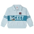 thumbnail image 3 of Disney Mickey Mouse Fleece Polo Shirt and Jogger Pants Outfit Set Newborn to Little Kid, 3 of 5