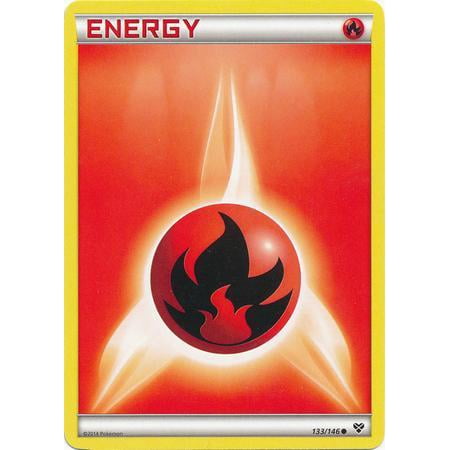 Pokemon Basic Fire Energy (Best Place To Catch Pokemon In Fire Red)