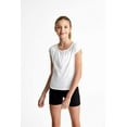 thumbnail image 2 of French Toast Girls 2T-16 Short Sleeve Crew Neck T-Shirt White 14/16, 2 of 3