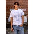 thumbnail image 4 of Live Laugh Chill Icee Logo Retro Men's Graphic T Shirt Tees Brisco Brands L, 4 of 4