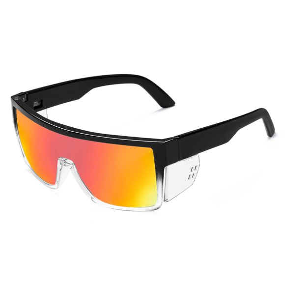 Gafas de Seguridad Polarizadas BINGKING ANSI Z87+ UV400 Rojas