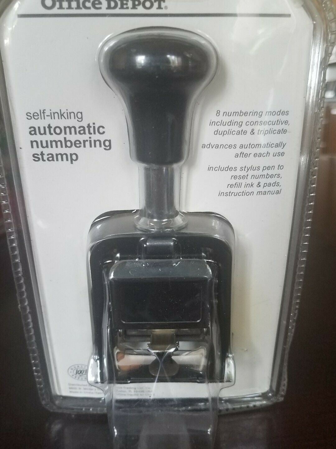 Office Depot Numberer, 034202