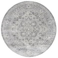 thumbnail image 2 of SAFAVIEH Brentwood Emalee Oriental Area Rug, Gray/Light Gray, 6'7" x 6'7" Round, 2 of 11