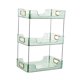 thumbnail image 5 of Matsuzay Estante organizador de encimera de despensa de cocina moderno y práctico para cosméticos y artículos para el hogar Organizadores de utensilios de cocina Verde Grande, 5 of 6